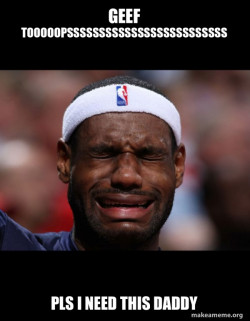 Lebron Crying