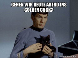 Spock and Cat Meme
