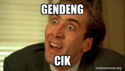 Sarcastic Nicholas Cage