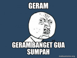 Y U No