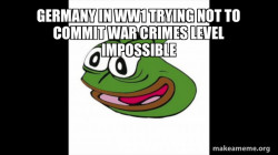 Ww1 Germany speedrunning warcrimes