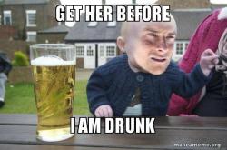 Drunk Baby Bear Grylls