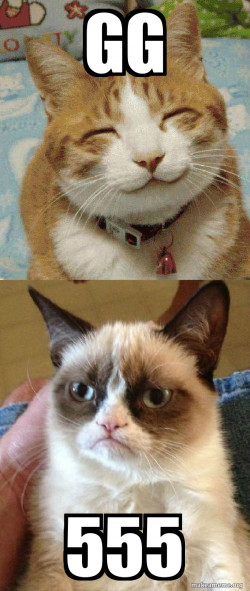 Grumpy Cat vs Happy Cat