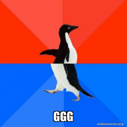 Socially Awesome Awkward Penguin