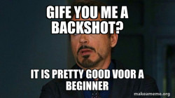 Tony Stark Eye Roll