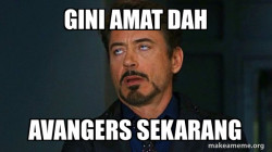 Tony Stark Eye Roll