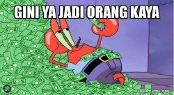Mr Krabs Money