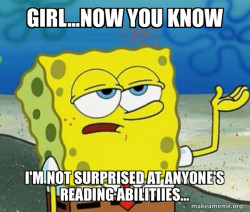 Tough SpongeBob
