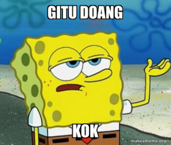 Tough SpongeBob