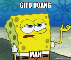 Tough SpongeBob