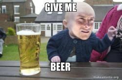 Drunk Baby Bear Grylls