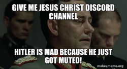 Give me jesus christ discord Chat channel