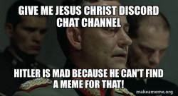 Give me jesus christ discord Chat channel