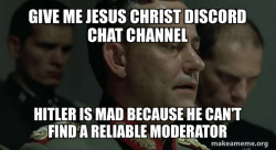 Give me jesus christ discord Chat channel