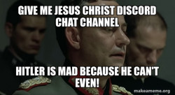 Give me jesus christ discord Chat channel