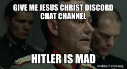 Give me jesus christ discord Chat channel