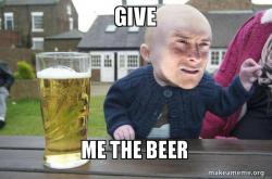 Drunk Baby Bear Grylls