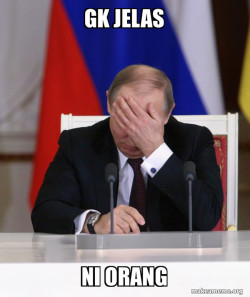 Putin Facepalm