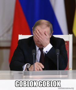 Putin Facepalm