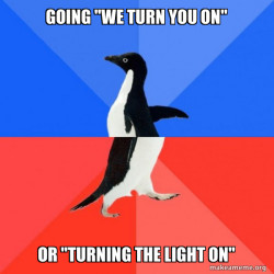 Socially Awkward Awesome Penguin