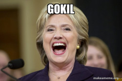 Hillary Clinton Laughs