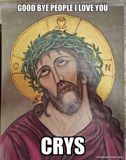 Jesus Is So Done With This Shit