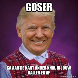 Bad Luck Trump