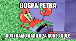 Mr Krabs Money