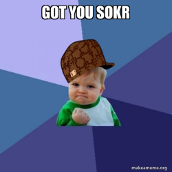 Scumbag Success Kid
