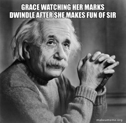 Serious Albert Einstein