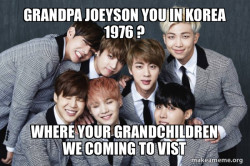 K-Pop Band BTS (Bangtan Boys)