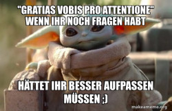Powerpoint Endfolie fÃ¼r Latein