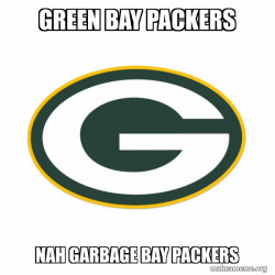 GARBAGE Bay Packers