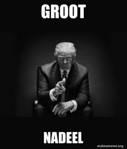 Trump Sitting In Chair - I Am In Their Way