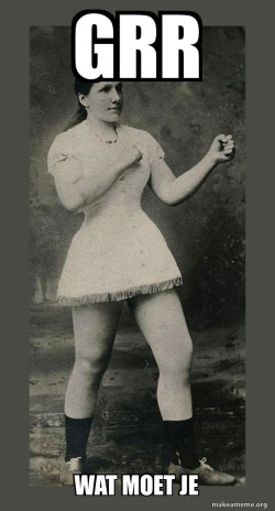 Overly Manly Woman