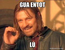 One Does Not Simply