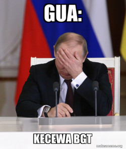Putin Facepalm