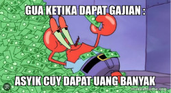 Mr Krabs Money