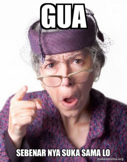Disapproving Grandma