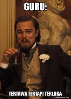 Leonardo DiCaprio Laughing Django
