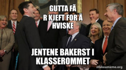 And then we told them