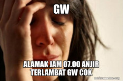 First World Problems