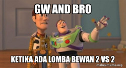 Buzz and Woody (Toy Story) Meme