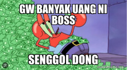 Mr Krabs Money