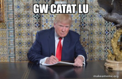 Donald Trump Writing Speech