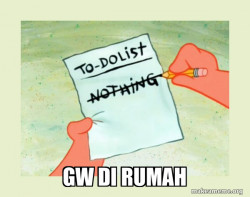 To Do List - Nothing