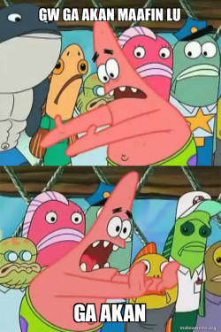 Push It Somewhere Else Patrick