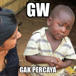 Skeptical Third World Kid