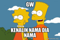Bart and Lisa Chat