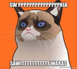 Cartoon Grumpy Cat
